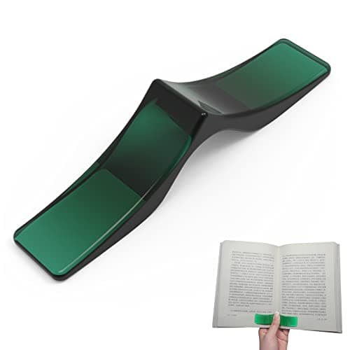 Thumb Page Holder to Read One-Handed