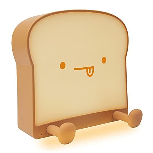 Toast Night Light With Phone Holder Feet