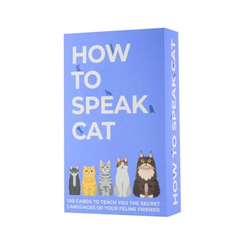 Card Deck for Reading Cat Behavior