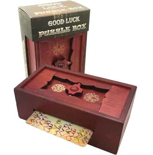 Puzzle Box That Hides Cash Inside