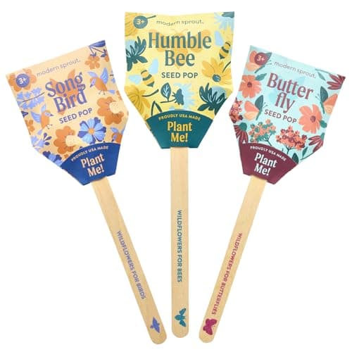 Seed Pops for Growing Wildflowers
