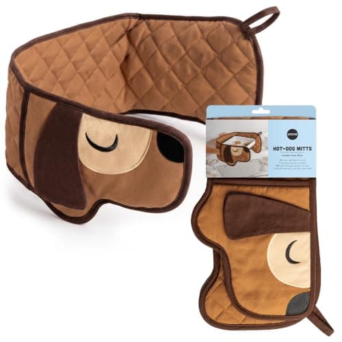Dachshund Oven Mitts for 250°C Heat