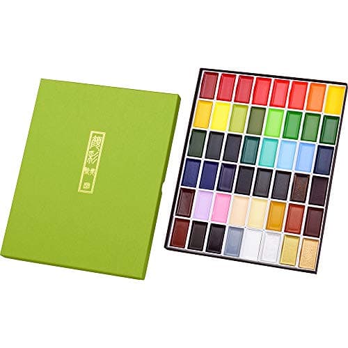 Japanese Watercolors for Vivid Flat Washes