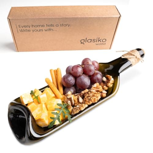 Cheese Board Melted From a Wine Bottle