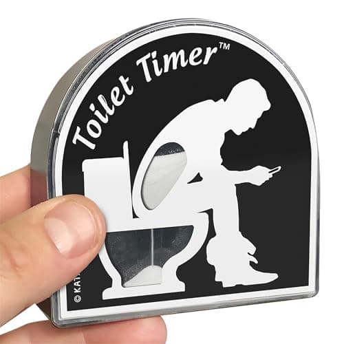 Toilet Timer for Long Bathroom Breaks