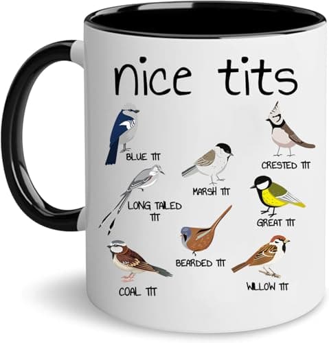 Nice Tits Bird Watching Mug