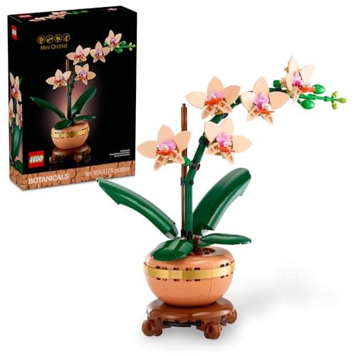 Lego Orchid for an Evening of Building