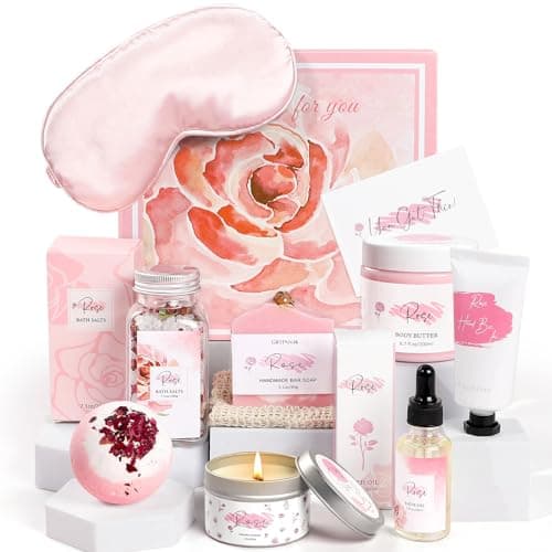 Rose Spa Set for a Home Retreat