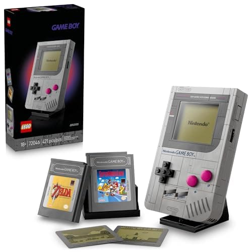 Lego Game Boy With Swappable Game Paks