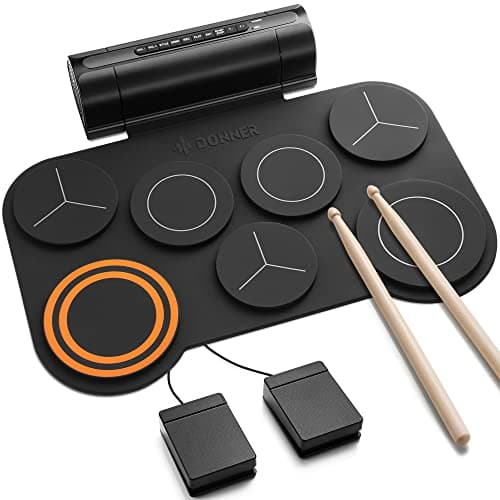 Electronic Drum Kit That Rolls Up Quiet