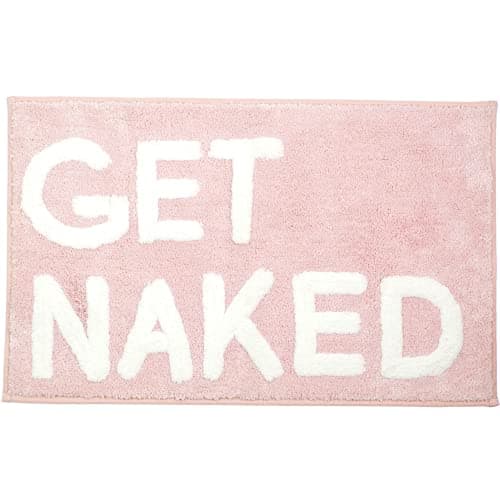 Bath Mat With a Cheeky Command