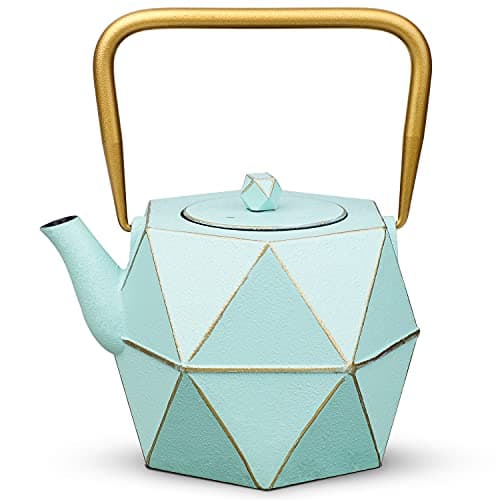 Cast Iron Teapot Safe on the Stove