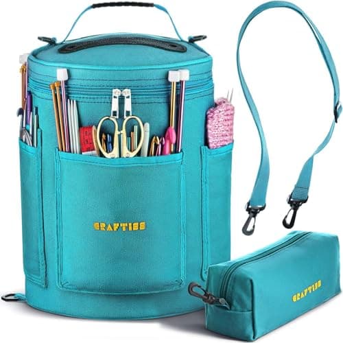Cylindrical Yarn Storage Bag