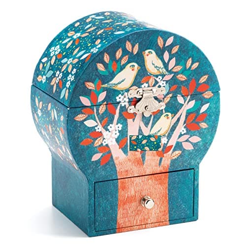 Musical Jewelry Box With Twirling Figurine