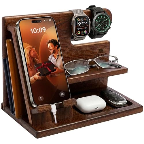 Teslyar Wood Phone Docking Station