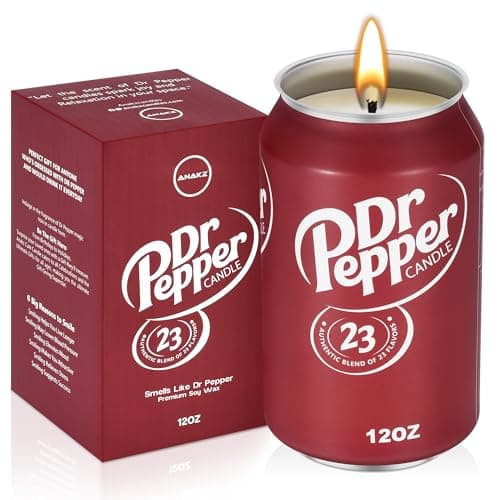 Soda Can Candle That Smells Like Dr Pepper