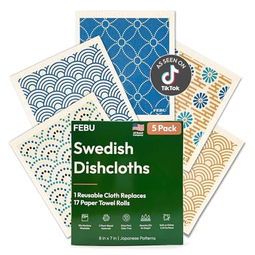 Swedish Dishcloths That Replace Kitchen Roll