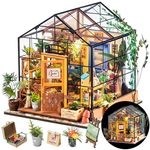 Rolife Miniature Greenhouse Kit