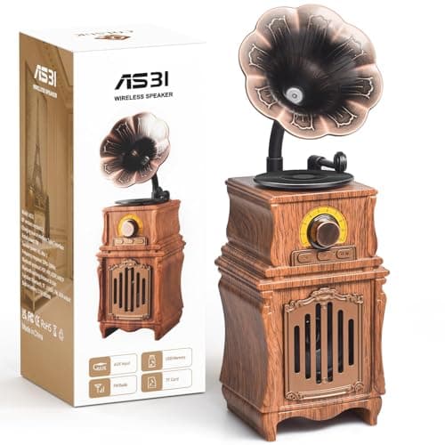 Gramophone Speaker That Tunes FM Radio