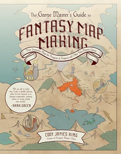Book for Drawing Fantasy Maps