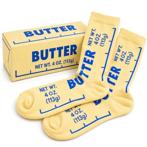 Butter Socks to Turn Two Feet Into Sticks
