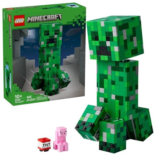 LEGO Creeper With a Hidden Chamber