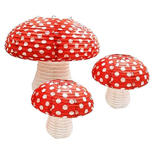 Mushroom Paper Lanterns
