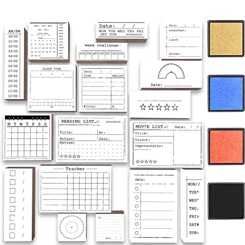 Journal Planner Stamps